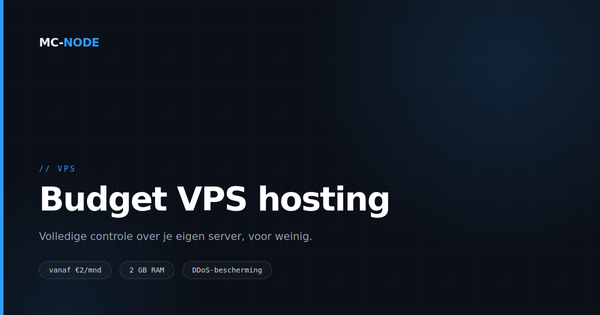 Wat is een VPS en wanneer heb je er een nodig?
